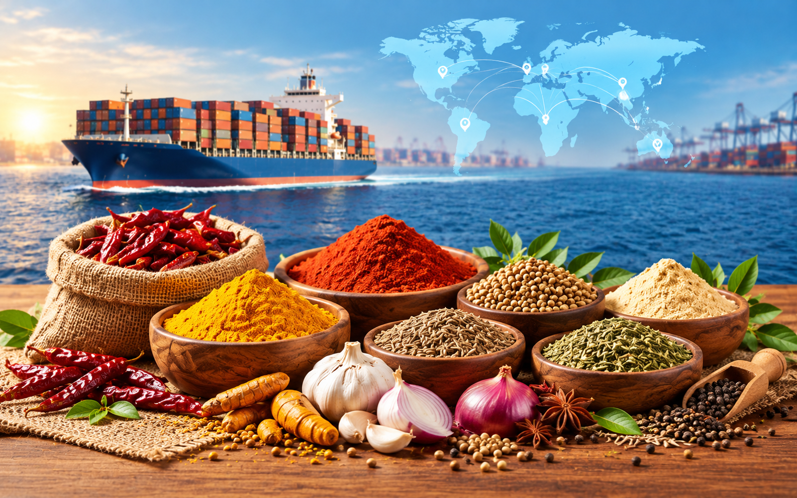 Indian spices for export