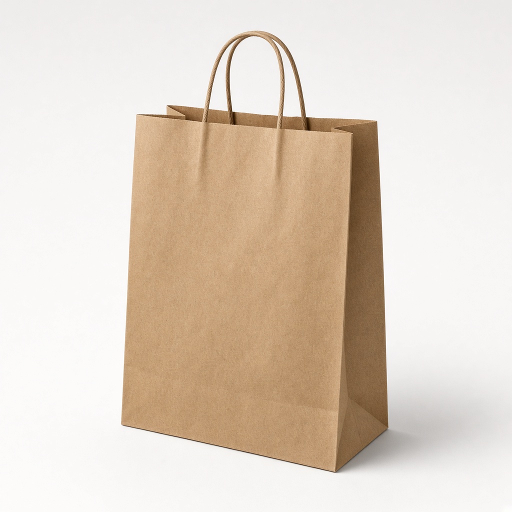 Twist Handle Kraft Paper Bag